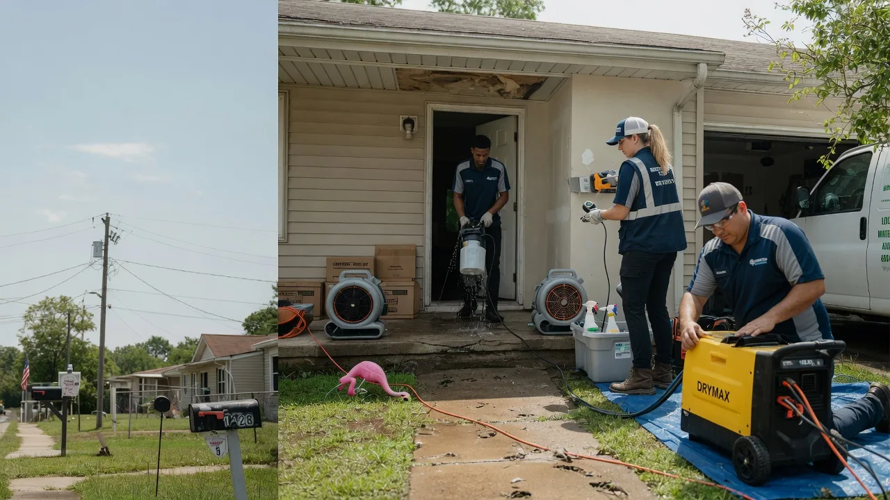 Storm Damage Water Removal in Battiest, OK near me